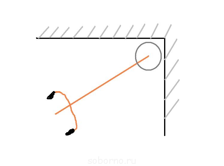 Наши инструменты - Мотокоса в углу.JPG