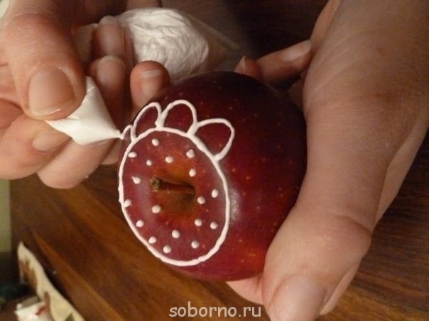 Готовимся к праздникам идеи  - яблочки 2.jpg