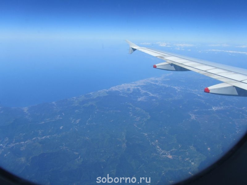 Корфу, Бари и материковая Греция. Записки упрямого ослика - из самолета.jpg