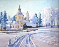 Каждая погода - благодать... - Природа,храм,зима.jpg