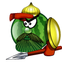 Аватар, аватар, аватар.... - 99px_ru_avatar_132137_arbuz_v_obraze_russkogo_bogatirja.gif