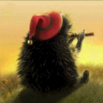 Аватар, аватар, аватар.... - 99px_ru_avatar_166563_ejik_v_krasnoj_shapochke_sidit_i_igraet_na.gif