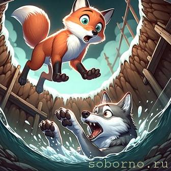 Виктор Шамонин-Версенев СТИХИ И СКАЗКИ - Волк,лиса и заяц (3).jpg