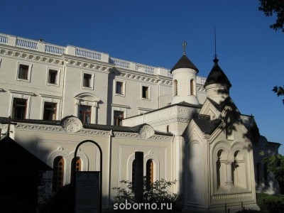 Крестовоздвиженский храм.(Ливадия)