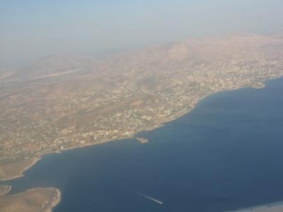 Греция. Вид из самолета.