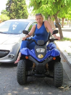 Корфу, Бари и материковая Греция. Записки упрямого ослика - жена на квадро.jpg