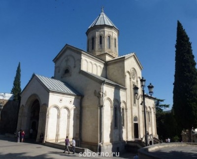 Сегодня у нас в Праздник Георгоба в храме пел грузинский хор - Церковь Георгия Победоносца - Тбилиси - Грузия.jpg