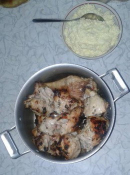 вот он шашлычок...