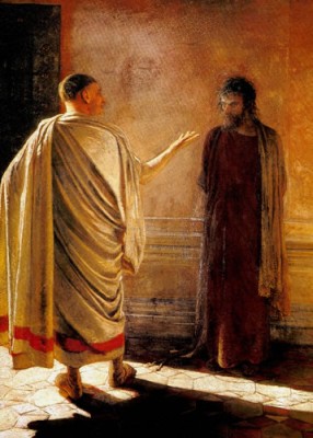 Любимые картины - Ге.Что есть истина....jpg