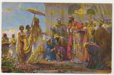 Христианская культура в картинках - Соломон и царица Савская.jpg